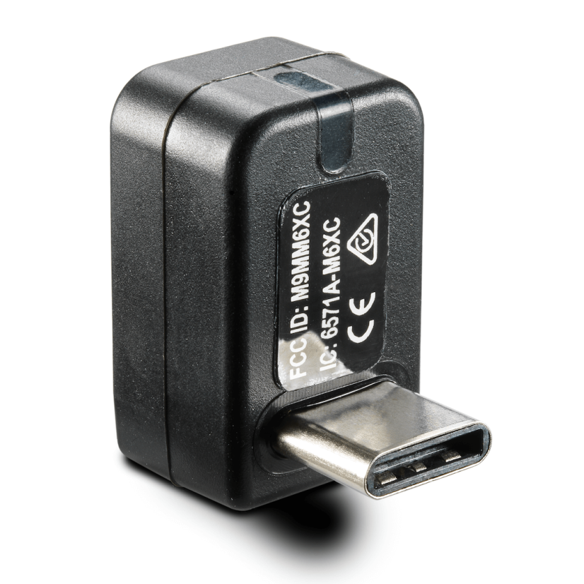 rf IDEAS RDR-6021AKU Wave ID® Nano Keystroke HID™ Prox Black Horizontal USB Reader